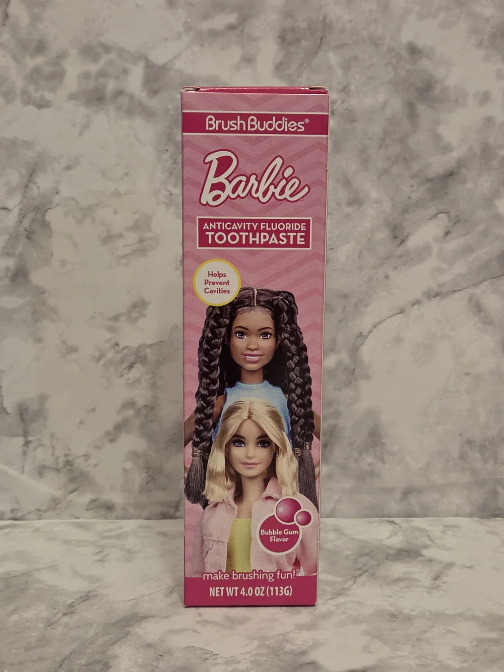 Barbie 7 Piece Bundle Set - Toothpaste, Toothbrush, Bandaids, Nails, Sanitzer...